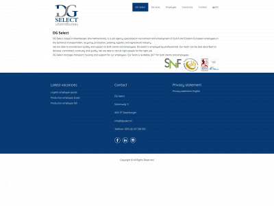 dgselect.nl snapshot