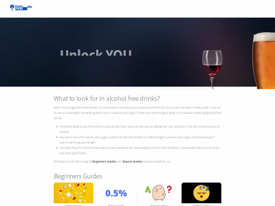 alcohol-free-me.com snapshot