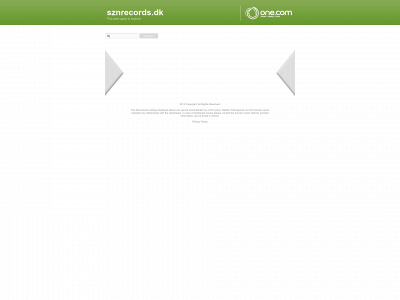 sznrecords.dk snapshot