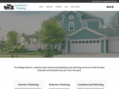 amsberryspainting.com snapshot