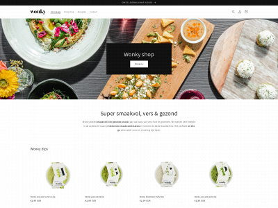wonkyfood.be snapshot