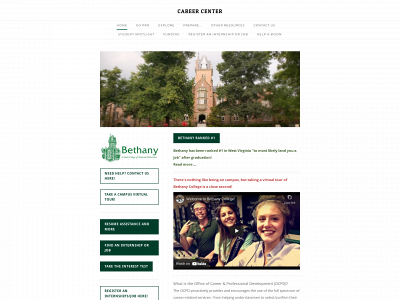 bethanycareercenter.com snapshot