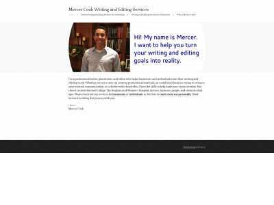 mercercook.com snapshot
