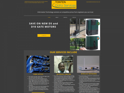 tontendataservices.com snapshot