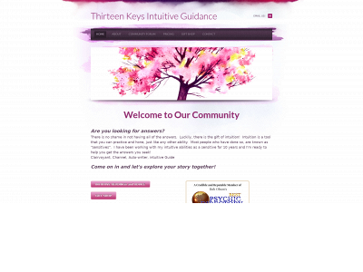 www.thirteen-keys.com snapshot