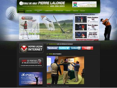 pierrelalondegolf.com snapshot