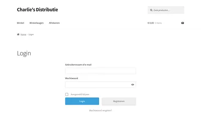 charliesdistributie.nl snapshot
