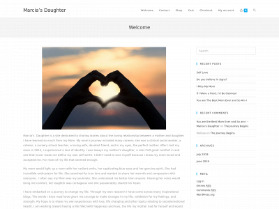 marciasdaughter.blog snapshot