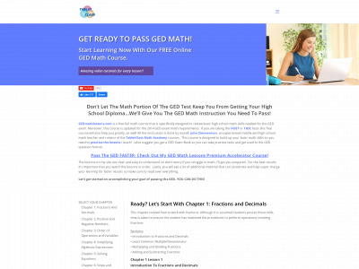 gedmathlessons.com snapshot