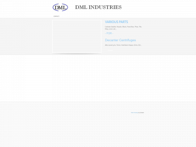 dml-industries.com snapshot