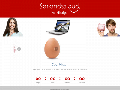 sorlandstilbud.no snapshot