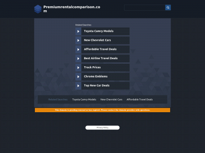 premiumrentalcomparison.com snapshot