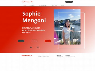 sophiemengoni.be snapshot
