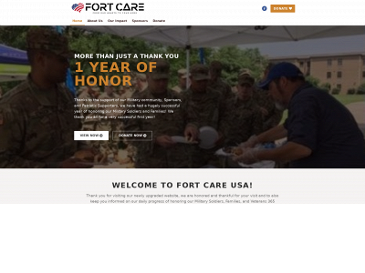 fortcareusa.org snapshot