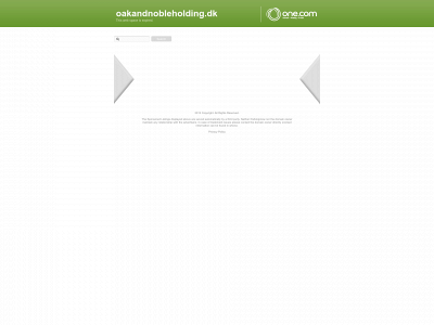 oakandnobleholding.dk snapshot