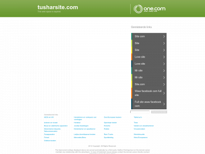 tusharsite.com snapshot