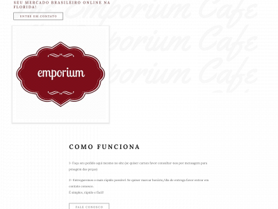 theemporiumcafe.com snapshot