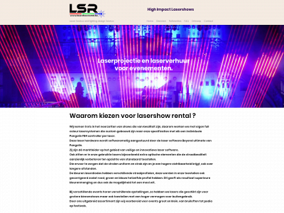 lasershowrental.be snapshot
