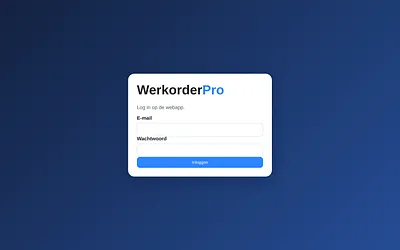 werkorderpro.nl snapshot