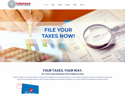 turbotaxman.com snapshot