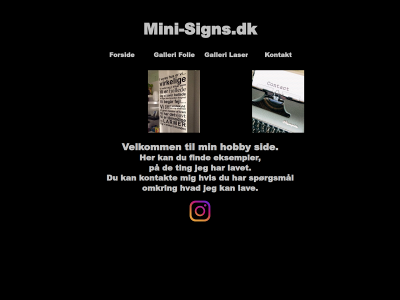 mini-signs.dk snapshot