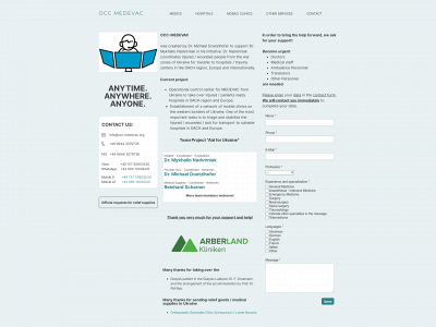 occ-medevac.org snapshot