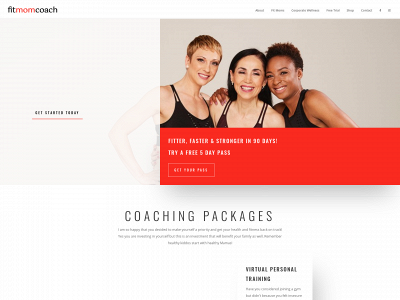 fitmomcoach.com snapshot