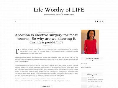 lifeworthyoflife.net snapshot