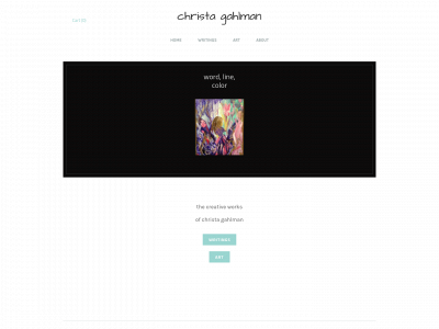 www.christagahlman.com snapshot
