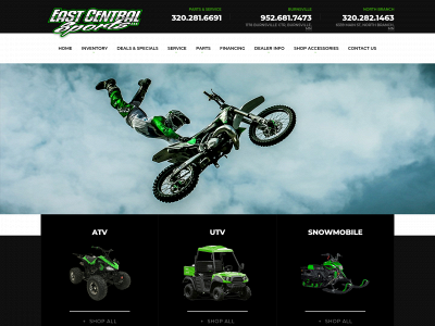 www.eastcentralsports.com snapshot