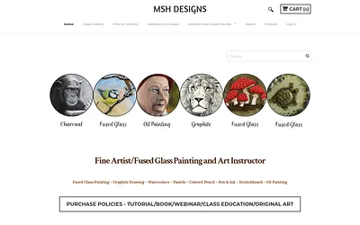 www.mshdesigns.com snapshot