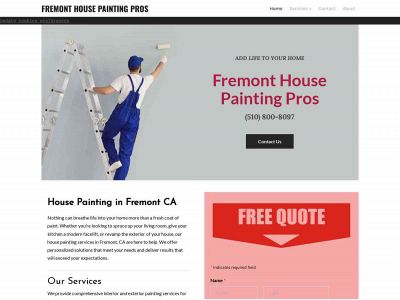 www.fremonthousepaintingpros.com snapshot