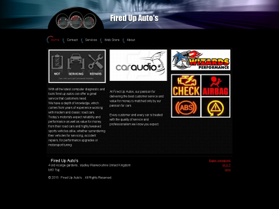 firedupautos.co.uk snapshot