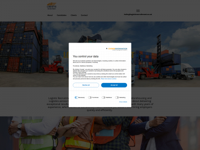 logisticrecruitment.co.uk snapshot