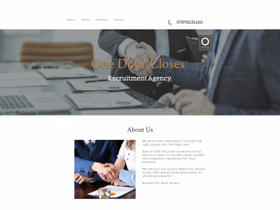 onedoorcloses.co.uk snapshot