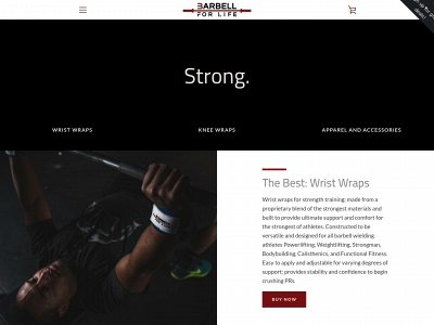 barbellforlife.com snapshot