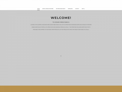 cedarcreekhandmade.com snapshot