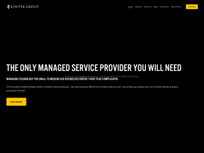 www.kintekgroup.com snapshot