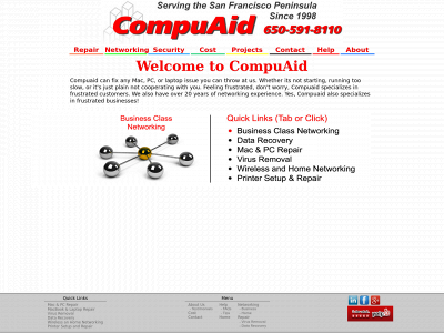 compuaid.biz snapshot