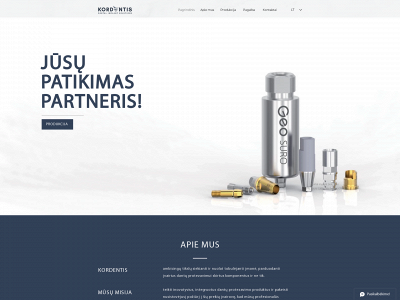 kordentis.com snapshot