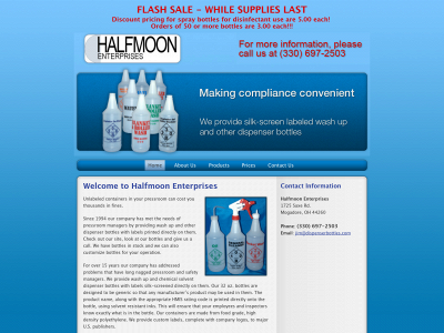 dispenserbottles.com snapshot