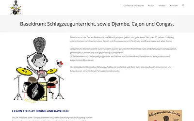 baseldrum.ch snapshot