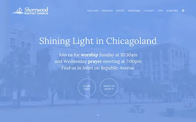 shorewoodbaptist.com snapshot