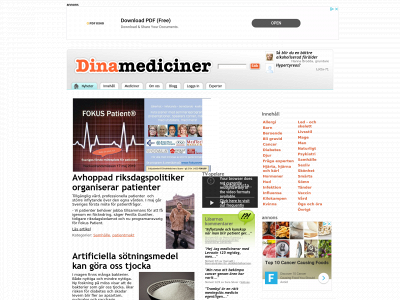 dinamediciner.se snapshot