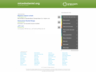 micedodaniel.org snapshot