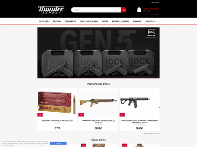 thunderarmory.lt snapshot