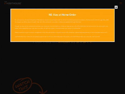 exhibithouse.com snapshot