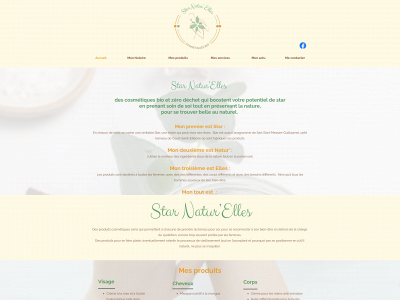 star-naturelles.be snapshot
