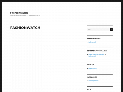 fashionwatch.dk snapshot