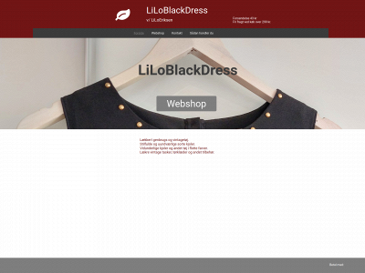 liloblackdress.dk snapshot